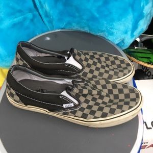 Checkered Vans